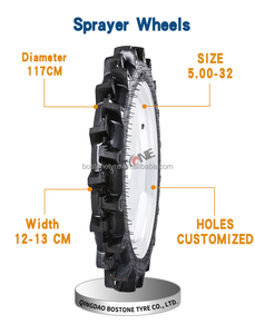 Bostone thương hiệu khí nén nông nghiệp máy kéo lốp 4.50-19 4.50-30 5.00-19 cho Paddy phun - Product Image 3
