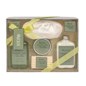 Beauty-conjunto de baño orgánico nutritivo para el cuidado de la piel, Spa, regalo para el cuerpo de la niña