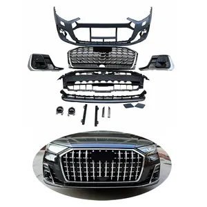Factory Supply Auto Parts A8 D5 Upgrade to D5PA Front Bumper with Horch Grille for Audi A8 D5 2019-2023