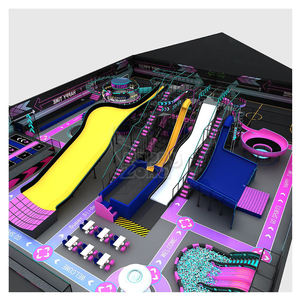 Parque <span class=keywords><strong>de</strong></span> Trampolines Personalizado e Interactivo para Interiores, Equipo <span class=keywords><strong>de</strong></span> Juegos para Niños, Set <span class=keywords><strong>de</strong></span> Juegos para Centros <span class=keywords><strong>de</strong></span> Entretenimiento Familiar - Product Image 3