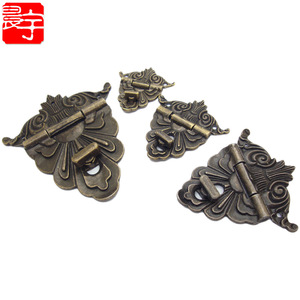 Flower Shape Zinc Alloy Clasp 90 Degree Lock For <b>Cabinet</b> Doors European Style Furniture Hardware - Product Image 1