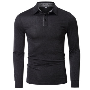 <strong>Custom</strong> Polos Lapel T-Shirt <strong>Paul</strong> Man Polo Shirt Long Sleeve Sports Golf Blouse T Shirts Men Cotton Polo Shirts for Men - Product Image 2