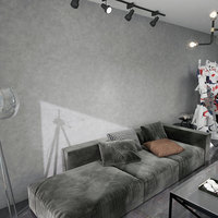 Papier peint imperméable mat effet ciment 3D, autocollant, vinyle auto-adhésif, texture béton, revêtement mural pour chambre à coucher, hôpital