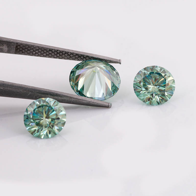 Custom Old European Cut Moissanite champagne