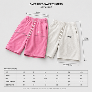 Shorts Bermuda en Coton Oversize pour Homme RAMAX, Lavage Vintage, Logo Personnalisé, Taille à Cordon, Style Décontracté Streetwear - Product Image 2