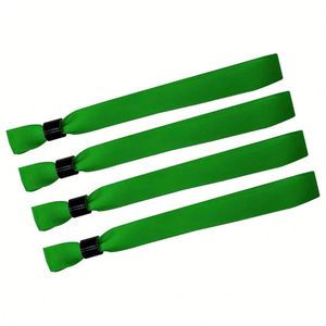 OEM Custom Printed Polyester Wristbands for Event Access, Eco-Friendly Fabric Straps with Heat Transfer Printing - Product Image 2