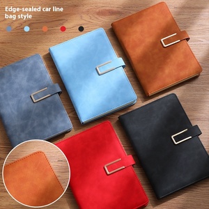 <span class=keywords><strong>A5</strong></span> Máy Tính Xách Tay Với Biểu Tượng Tùy Chỉnh Có Thể In Da Bìa Giá Trị Cao Dày Kinh Doanh Cuộc Họp Notepad Bán Buôn - Product Image 4