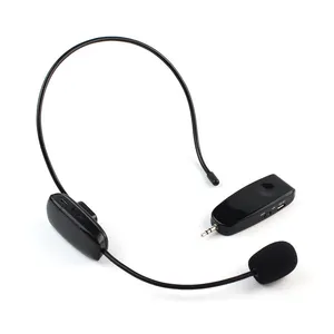 FM Drahtlose UHF Digitale Mikrofon Headset Radio Mic Für Lautsprecher Lehre Meeting Tour Guide Headset Mikrofon