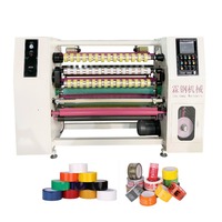 Machine automatique de refendage et de rembobinage de bande BOPP avec distributeur de bande pour papier/feuille/carton/emballage en plastique