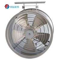 Ventilateur d'extraction de circulation d'air suspendu de 400/500/600 mm (16 pouces, 20 pouces, 24 pouces) pour serre, élevage de volailles, poulets