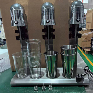 Mélangeur automatique de thé au lait QDMECH à large application, faible bruit, machine à secouer les milkshakes trois tasses - Product Image 6