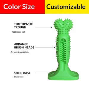 Nieuwe Bestseller Hondentandenstok Tandenborstel Onverwoestbaar Tandenreinigend Kauwspeeltje - Product Image 2