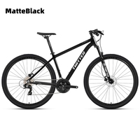 Vélo de montagne professionnel de 29 pouces, 30 vitesses, cadre en alliage d'aluminium, frein à disque hydraulique, fourche à suspension verrouillable, hors route, VTT