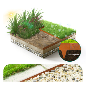 Bordure d'aménagement paysager en métal bordure de jardin bordure de paysage pour jardin - Product Image 6