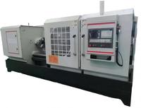 Tour CNC à lit plat CKQ61100 pour charges lourdes, idéal pour l'usinage d'arbres longs et de pièces métalliques de grande masse