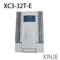 PLC Xinje XC3-32T-E Original, 32 Puntos de Salida de Transistor, 220V, RS232/485, para Automatización de Empaque y Transportadores