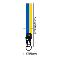Lanyard Personalizado Ecológico Promocional de Fábrica con Porta Llaves de Tela Resistente, Logotipo Grabado, Impresión en Serigrafía Digital de Poliéster