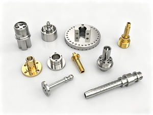 Pièces usinées CNC de haute précision en aluminium 6061-T6 et acier inoxydable, anodisées claires, sur mesure, pour fraisage et tournage de métaux - Product Image 3