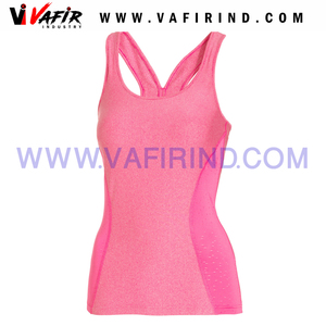 Camiseta sexy de gimnasio para mujer, camisetas sin mangas lisas para culturismo, venta al por mayor - Product Image 5