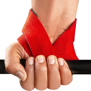 Latest Design Customizable Weightlifting Figure 8 Straps-Breathable Adjustable Anti-Slip High <b>Stretch</b> High Quality Custom Logo - Product Image 5