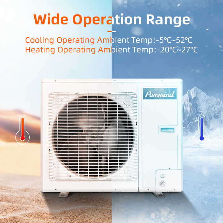 R410a 5Hp Ton Central Air Conditioning Split Unit HVAC System Multi AC ...