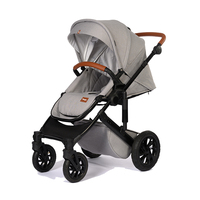 Poussettes bébé 4 en 1 luxe siège auto poussette haute vue bébé landau designer mode luxe