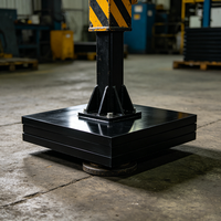 Plaques de stabilisation antidérapantes en UHMWPE pour grue, avec service de découpe, épaisseur et dimensions personnalisables pour grues de construction