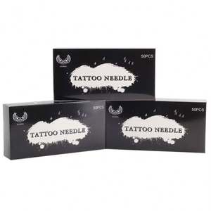 Surtido <span class=keywords><strong>de</strong></span> línea redonda 1RL esterilizadas <span class=keywords><strong>agujas</strong></span> <span class=keywords><strong>de</strong></span> tatuaje desechables máquina <span class=keywords><strong>de</strong></span> arte corporal Stick Poke suministros - Product Image 5
