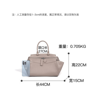 Bolso de Mano de Cuero Genuino para Mujer, con Cierre de Cremallera, Diseño Simple y Gran Capacidad, Tendencia de Moda Primavera 2026 - Product Image 4