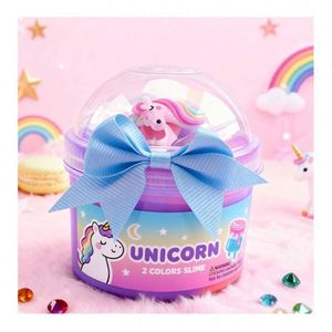 Kit de Slime Artesanal, Slime Suave, Duradero, Ecológico, Creativo, para Aliviar el Estrés, Juguete Educativo para Niños - Product Image 1