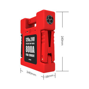 Démarreur de saut au lithium 24V 26000mAh gain de place pour camion moto Conception compacte en cube de 24 cm Courant de pointe de 800A Durée de vie de plus de 1000 cycles - Product Image 6