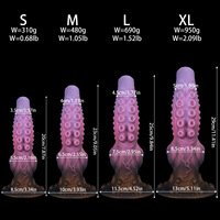 Nouveau Dildo Tentacule de Pieuvre Best-Seller |   Plug anal en silicone de style alien en forme de pieuvre |   Dildo réaliste, dilatateur anal SM |   Jouet pour adultes