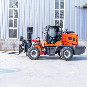 El mejor precio del fabricante chino 3-5ton Diesel Warehouse All-Round Rough Terrain <span class=keywords><strong>Forklift</strong></span> Truck 4WD 4x4 Four Wheel Drive EPA - Product Image 2