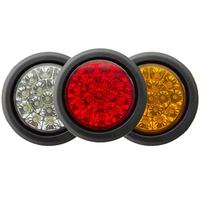 Promotion : Feu arrière universel 24V à LED pour voiture, camion et remorque – Feu stop, clignotant latéral et indicateur d'avertissement – Rouge