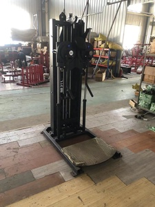 Alat Latihan Fungsional Profesional dengan Beban 80kg, Mesin Multi Gym Komersial untuk Kondisi Kekuatan Serbaguna - Product Image 5