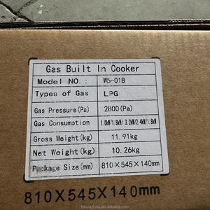 Cuisinière à gaz <span class=keywords><strong>LG</strong></span> Quality HUAZOS 5 brûleurs, plaque de cuisson en verre trempé épaissi et fonte, compatible GPL/GN, allumage électronique - Product Image 4