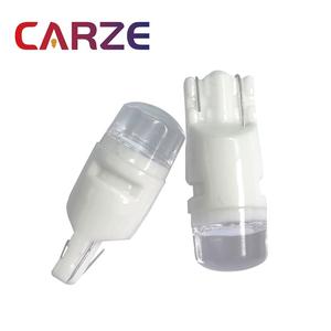 <span class=keywords><strong>T10</strong></span> W5W 168 194 192 DC 12V LED 6000K blanc feux de gabarit lecture dôme lampe côté marqueur lumière Wedge plaque d'immatriculation ampoule - Product Image 1