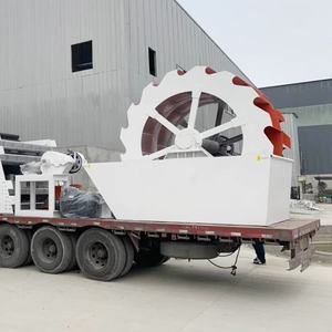 New Condition <b>Portable</b> Gold Sand <b>Washer</b> Wheel Bucket Mining Construction Gear - Product Image 1