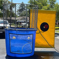 Bassin à plongée gonflable pour fêtes estivales en plein air, jeu de carnaval aquatique