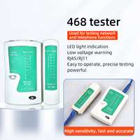 Kit d'outils réseau avec pince à sertir RJ45, dénudeur de fils, testeur de câbles et jeu de tournevis pour l'installation Ethernet FTTH et télécom