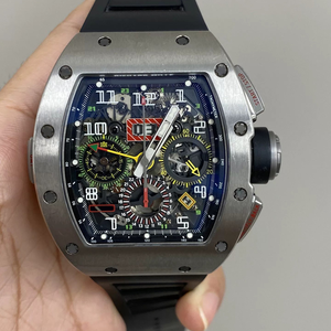 Reloj cronógrafo estilo RM11-02, reloj mecánico de lujo para hombre con esfera multifunción. - Product Image 1