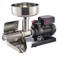 Machine à confiture électrique en acier inoxydable de qualité commerciale 450W avec garantie d'un an pour les sauces de tomates, de bleuets et de fraises