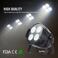 MOWL Prix Compétitif 4 Yeux 4x50w 200W DMX COB Blinder LED Spot Par Lumière pour Scène Mariage Église Studio