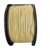 LANXIN Ligne de cerf-volant tressée sur mesure en aramide à 8 brins, 100lb-2000lb, haute résistance, faible élasticité, ignifuge, résistante à la chaleur