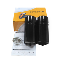 Infrared Photoelectric Sensor Perimeter Fence Security Burglar Alarm System 4 Channels Frequency Selectable DC12V 24V