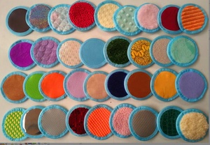 Tappetini sensoriali personalizzati colori misti giocattoli sensoriali per bambini tattili pannello a parete per bambini autistici - Product Image 6