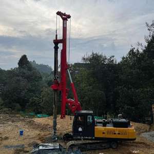 핫 세일 DR-90 리그 디젤 엔진 드릴링 및 말뚝 주전에 사용되는 휴대용 유압 보어 트랙터 파일 드라이버 - Product Image 6