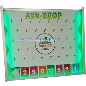 Carnaval fête décoration <span class=keywords><strong>Plinko</strong></span> Puzzle <span class=keywords><strong>jeu</strong></span> <span class=keywords><strong>jeu</strong></span> de société fête d'anniversaire fournitures événement cirque thème disque <span class=keywords><strong>jeu</strong></span> de goutte - Product Image 3