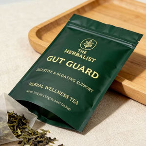 ถุงซิปแบบกำหนดเองพร้อมเคลือบยูวี ถุงชาแบบตั้งได้ บรรจุภัณฑ์อาหาร - Product Image 3