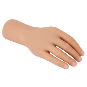 Gants en silicone allongés les plus réalistes esthétiquement agréables Protecteurs Prothétique Main Coude Articulation Équipement de rééducation - Product Image 1